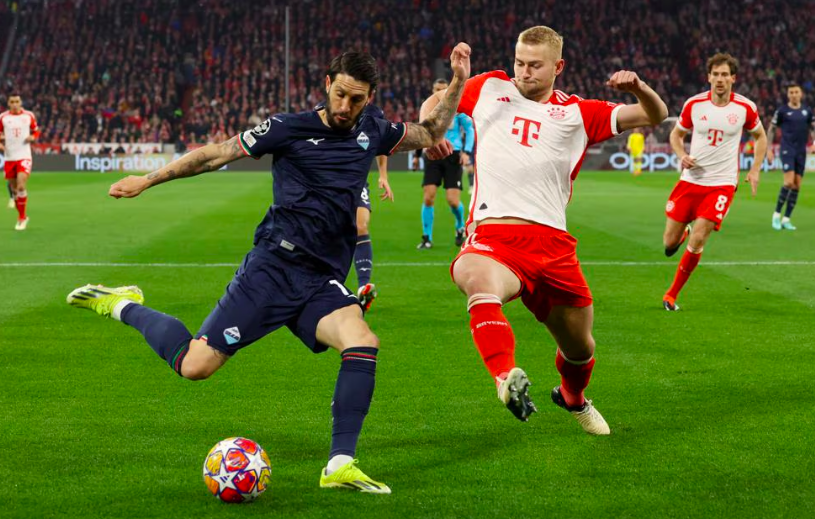 骑士时代击败拜仁，晋级欧冠八强