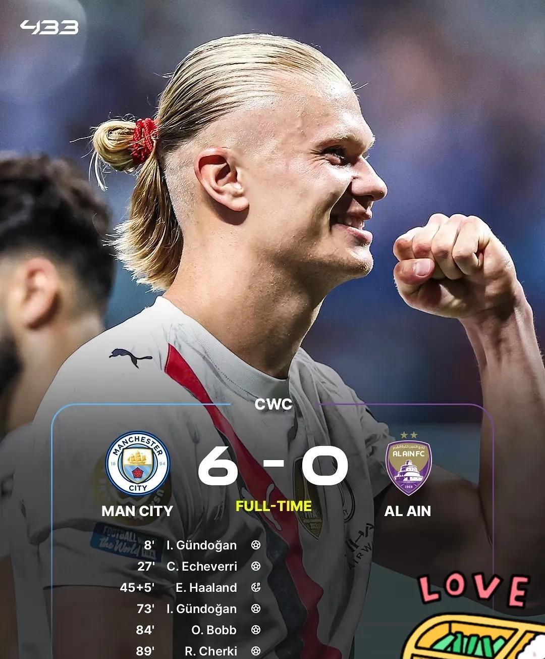 包含曼城球员精神抖擞，成功晋级下一轮的词条