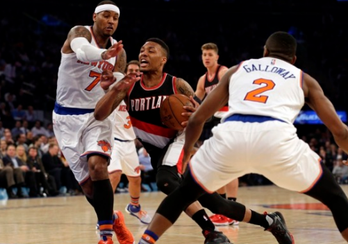 尼克斯完胜天津队，麦科勒姆扛起全队